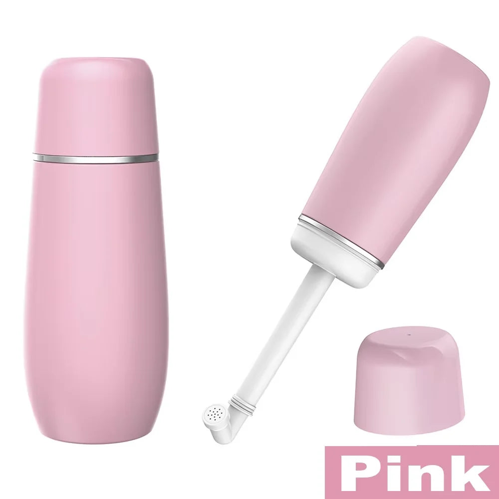 Easy Bidet 400ml private area rinse, replacing wet wipes and shower toilets, modern portable female travel body wash