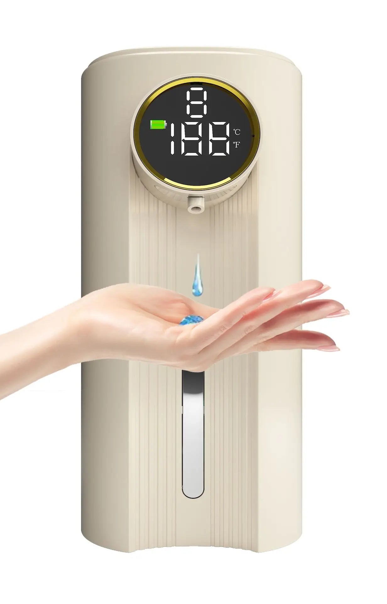 Automatic Foam Soap Dispenser IPX6 Infrared Motion Sensor Hand Sanitizer With wall hanging LED Display Liquid Soap Dispensers