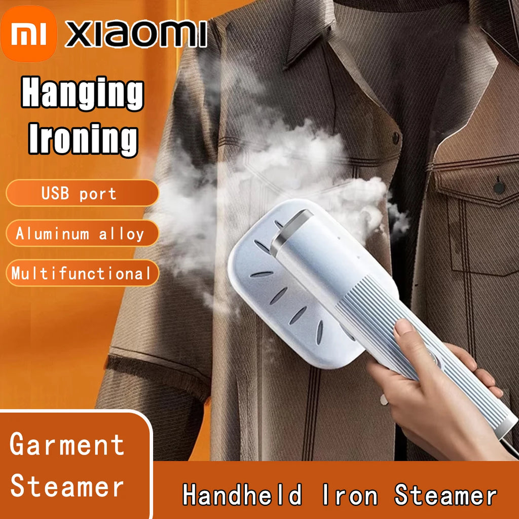 Xiaomi Multifunctional Garment Steamer Handheld Iron Steamer 360° Ironing USB Electric Ironing Machine for Fabric Clothe Ironing