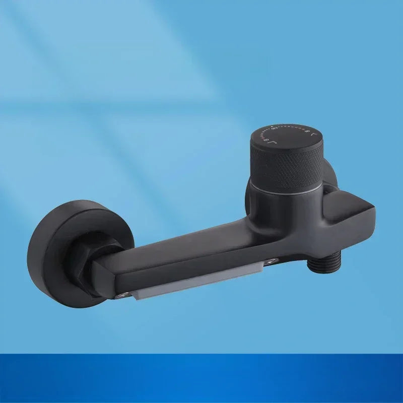 Hot and Cold Water Heater Mixing Valve Wall Mounted Bathtub Faucets Bathroom Shower Set Shower Tap Shower Accessories