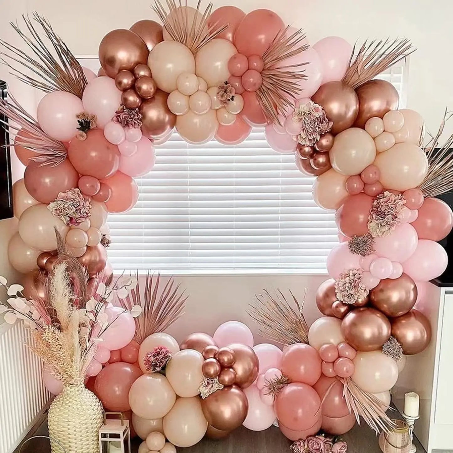 Sand White and Gold Balloon Garland Arch Kit for Bridal Wedding Engagement Baby Shower Latex Balloons Birthday Party Decorations