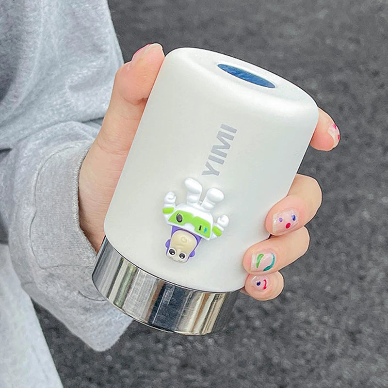 Mini Insulated Cup for Girls, Simple, Compact, Convenient, Stainless Steel Portable Coffee Cup, Household Kitchen Supplies