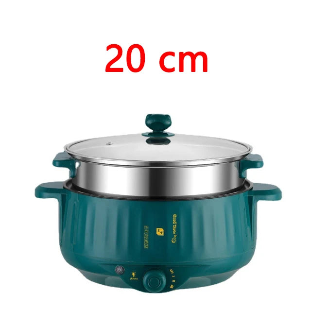 Electric MultiCookers Single/Double Layer 1-2 People Household Non-stick Pan Hotpot Noodles Rice Cooker Cooking Appliances