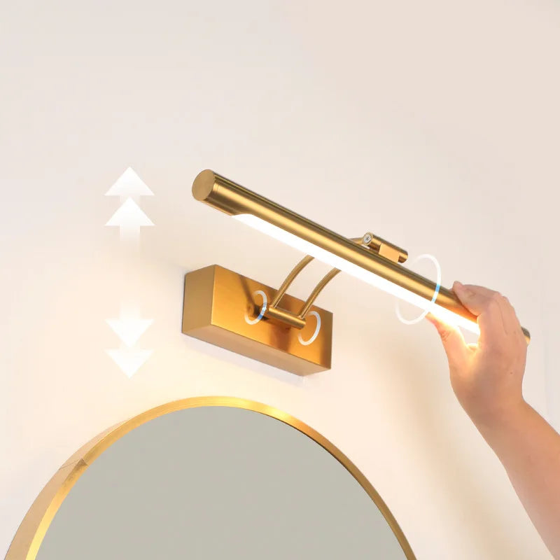 LED Rechargeable Wall Sconce Dimmable Rotating Angle For Living Room Bedroom Corridor Stairwell Backwall Indoor Decorative Light