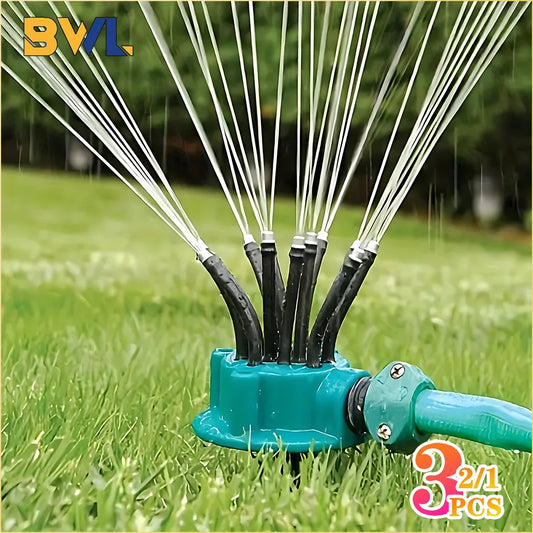 360 Degree Garden Automatic Multi Sprinkler Garden Lawn Sprinklers Roof Cooling Sprinklers Watering Sprinklers Gardening Tools