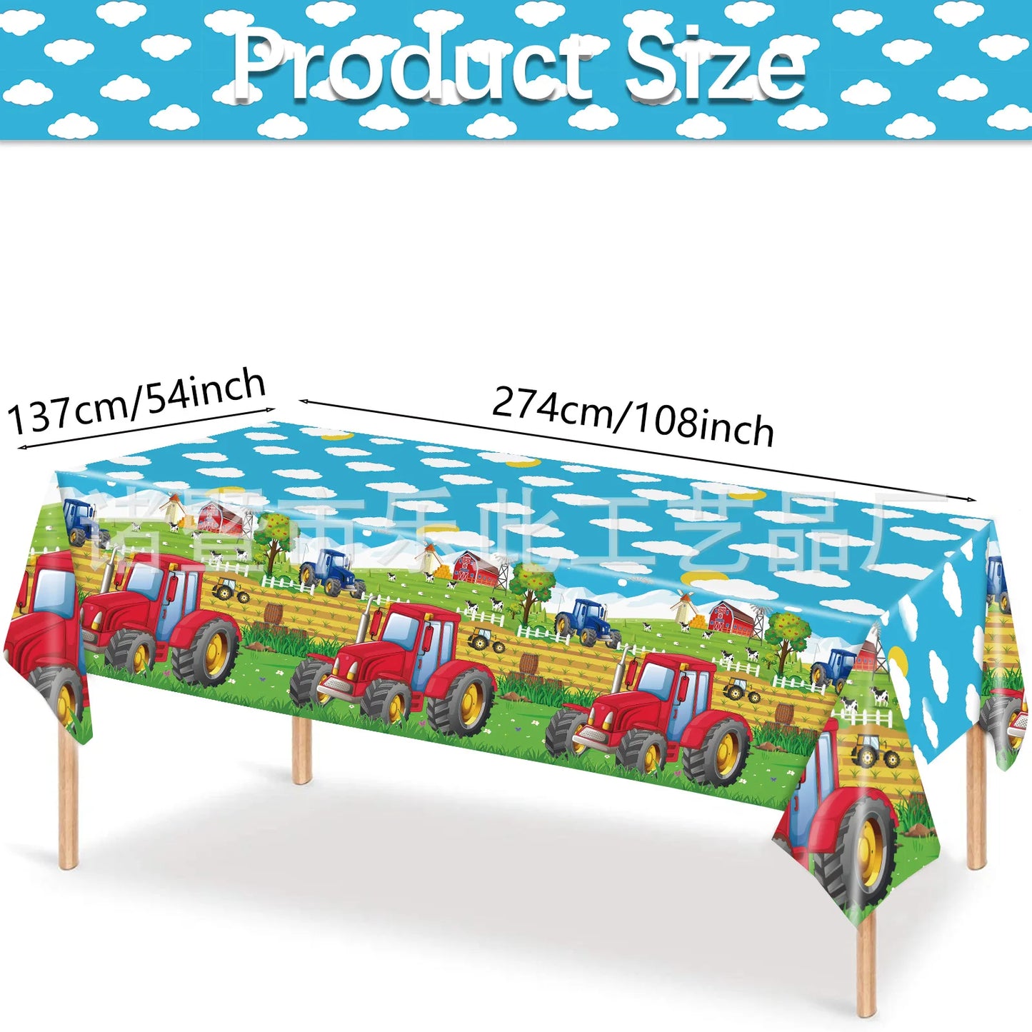Tractor Cake Topper Green Farm Vehicle Cars Happy Birthday Cake Topper Kids Farm Tractor Themed Party Tractor Cake Decortions