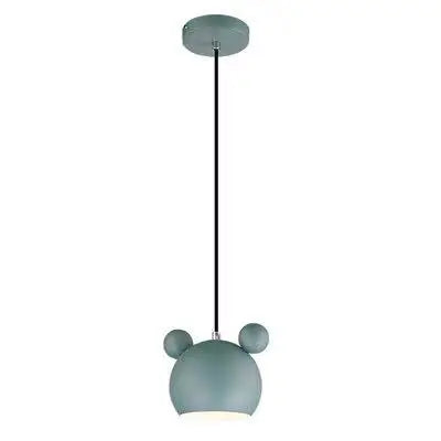 Modern Mickey Pendant Lights Colorful Iron Hanglamp For Dining Room Bedroom Baby Room Nordic Home Decor E27 Luminaire Suspension