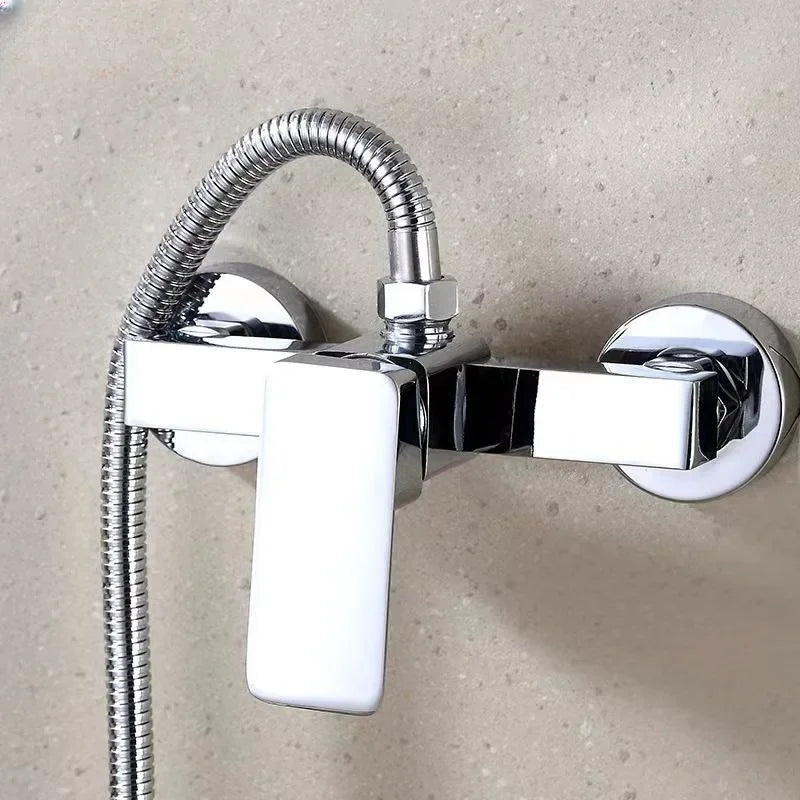Bathroom Shower Faucet  Hot and Cold Faucet Bath Switch Bath Shower Mixing Valve Shower Bathroom Accessories