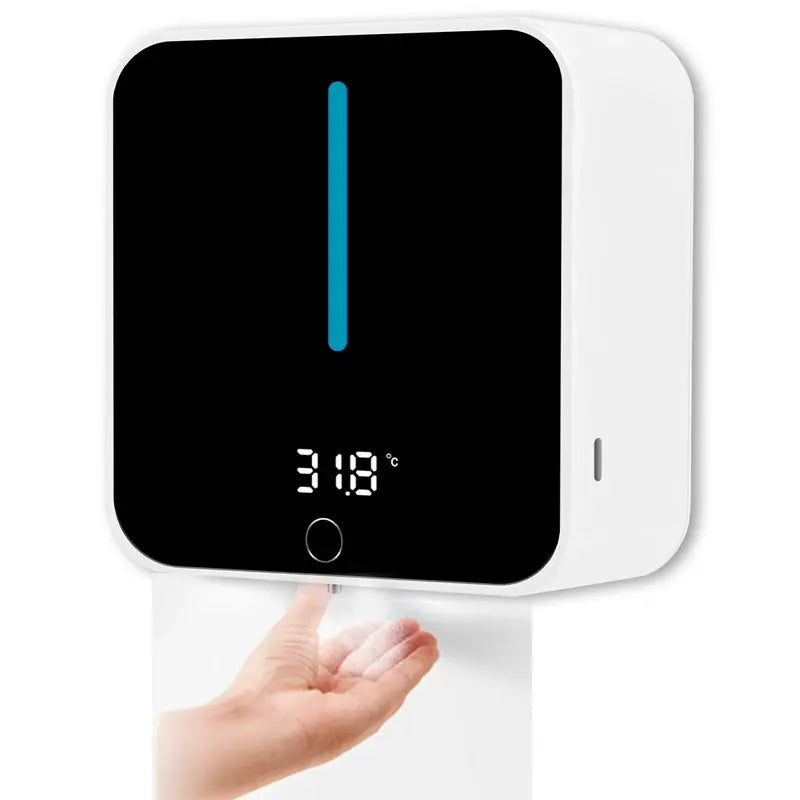 Intelligent induction soap dispenser foam spray gel nail free wall mounted shower gel shampoo conditioner bathroom accessories