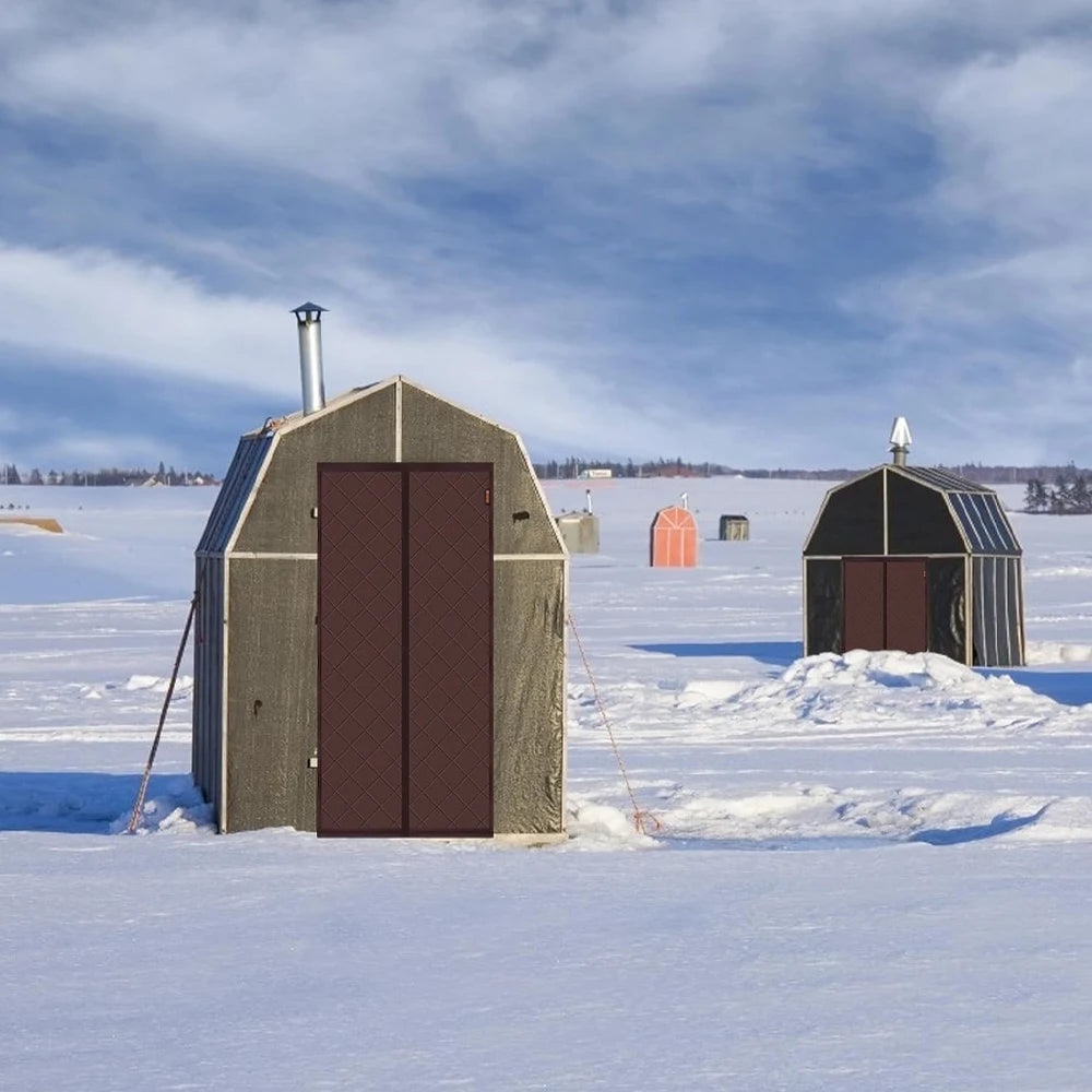 Thermal Insulated Door Curtain Magnetic Insulated Door Covers for Winter Door Blanket Thicken Cotton Insulation Doors Screen