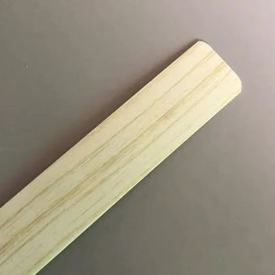 2Meters PVC Wood Veneer Edge Banding Wood Strip Hot Melt for Cabinet Furniture Surface Restoration Adhesive Sealing Tape