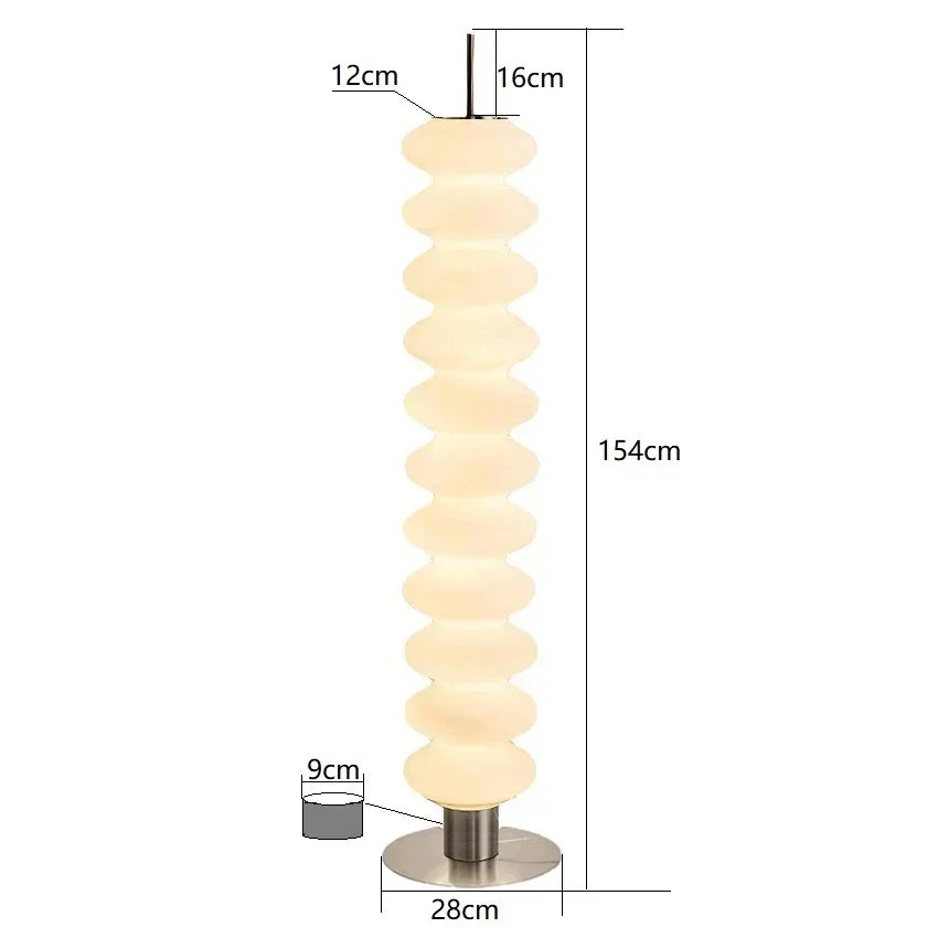 Danish Gourd Lamp Designer Sofa Next To The Living Room Bedroom Floor Lamp Nordic Creative Model Room Homestay Table Lamp