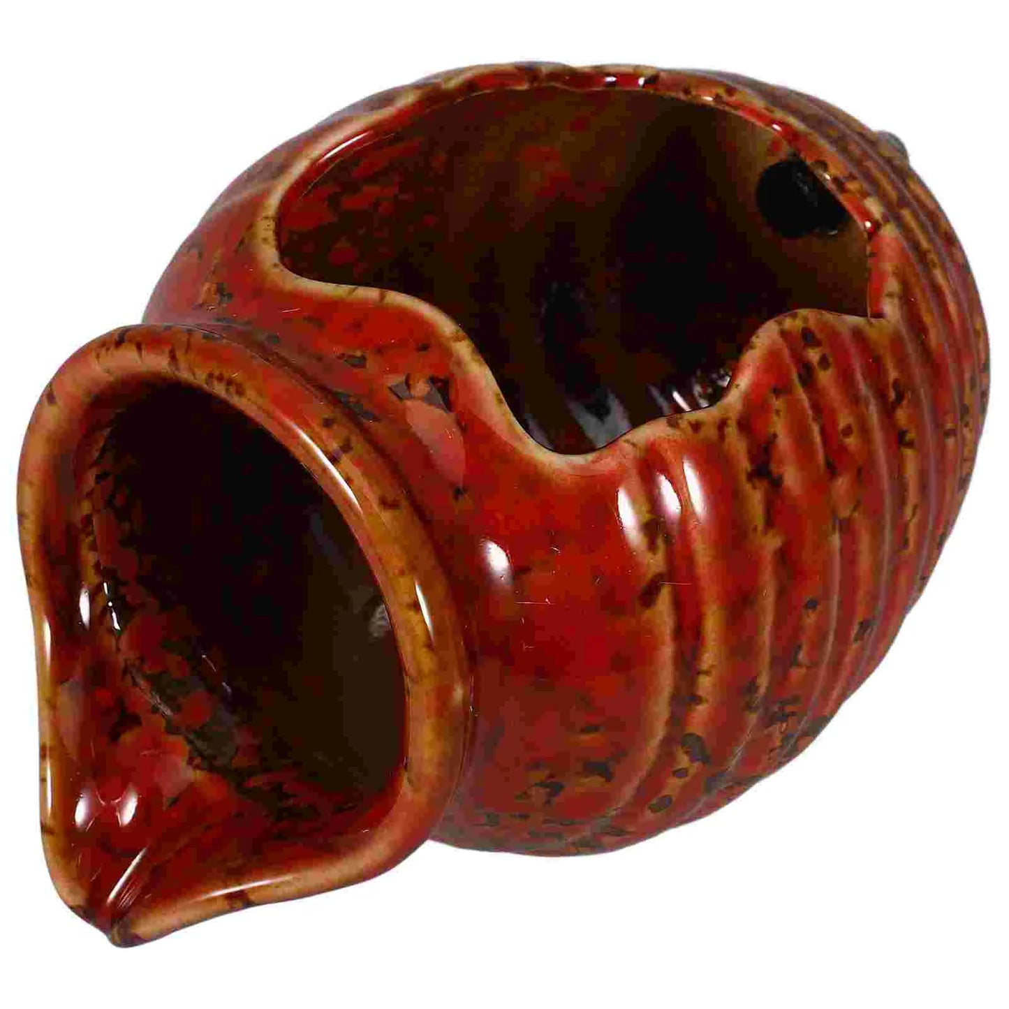 Mini Ceramic Jar Decorative Fountain Circulating Waterfall Pot Garden Landscape Jar Hydroponic Vase Clay Planter Home Courtyards
