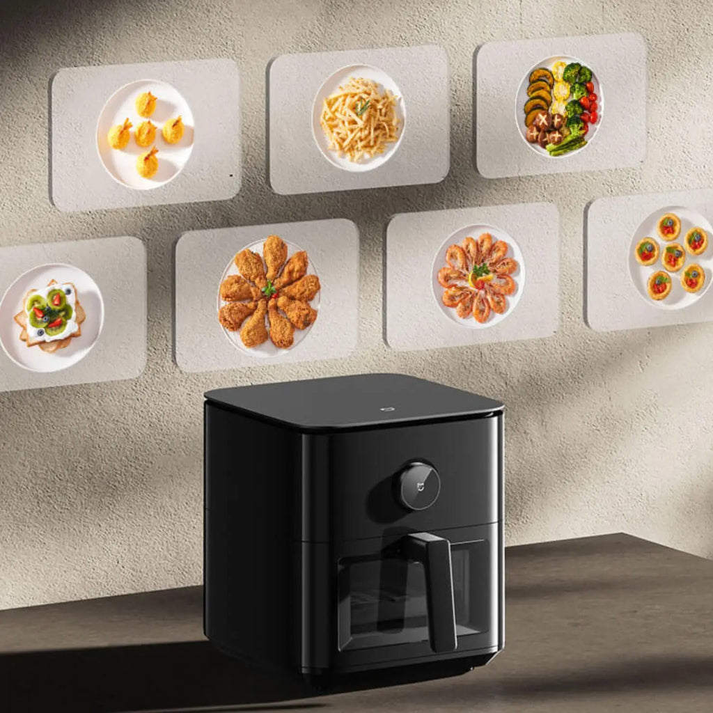 XIAOMI MIJIA Smart Air Fryer 6.5L Tender Roasted Version Low Oil Light Fat Fryer Multifunctional Household Large Capacity Ovens