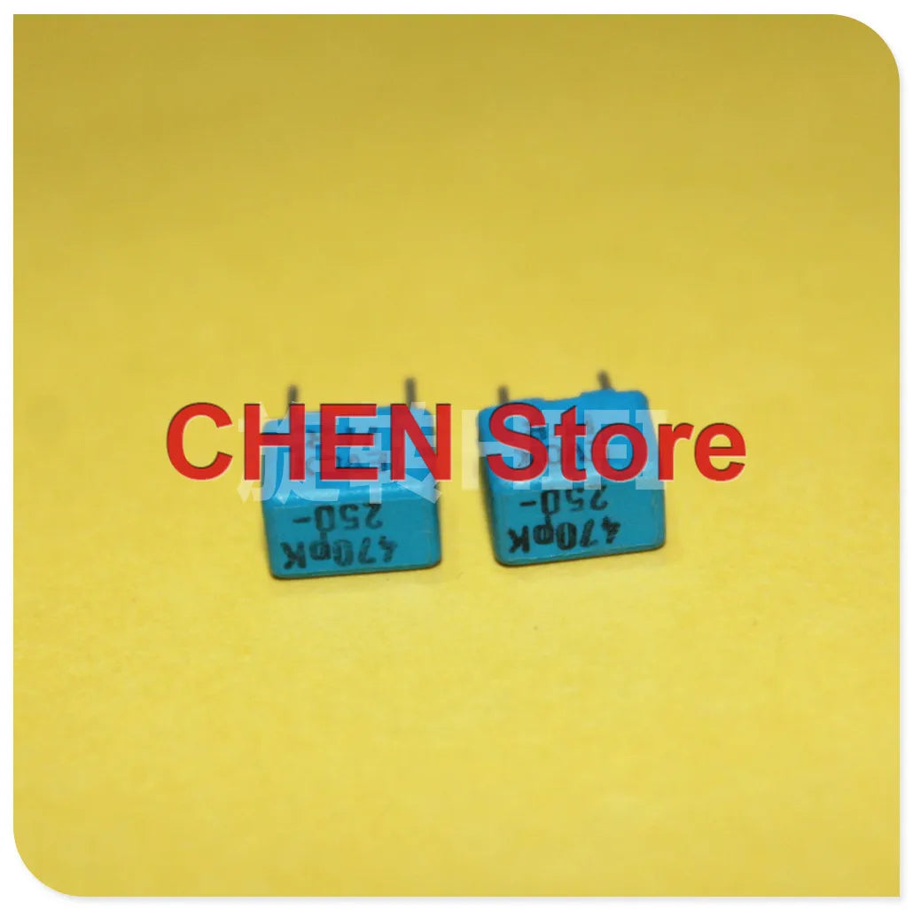 KEMET EVOX PFR5 p5 Audio frequency film MKP capacitance 430PF 450PF 470PF 820PF 910PF 63V 100V 250V 400V Blue capacitor