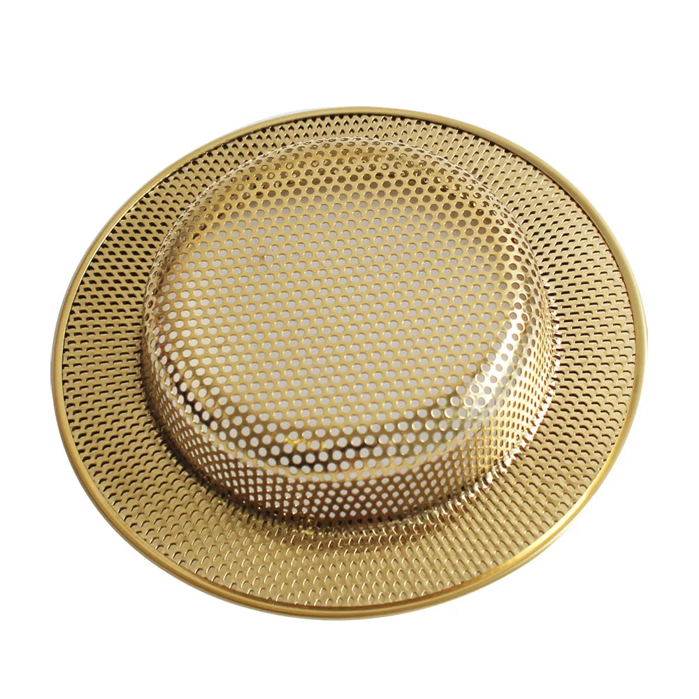 Talea 114MM Drain Basket Filter Hair Catcher Golden Color QS419C012