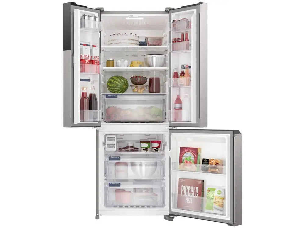 Refrigerator/Cooler Electrolux Frost Free French Door Inox Look 480L Efficient IM7S - 220V