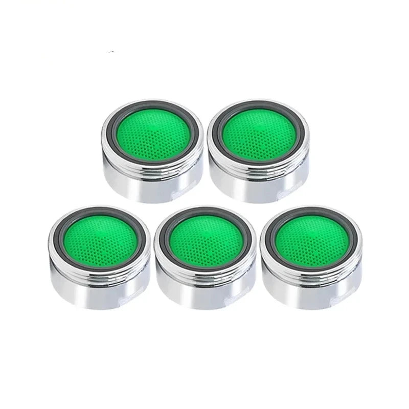 Bathroom 24mm Faucet Aerator Water Saving Tap Insert Nozzle Thread Taps Bubbler Filter Replaceable Parts Kitchen Faucet Strainer