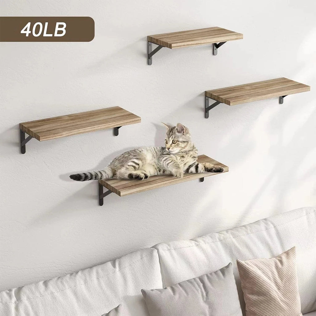 Floating Shelves for Wall,Bookshelves，Wall Mounted Wood Shelf for Living Room, Bathroom, Bedroom, Kitchen, Home Decor