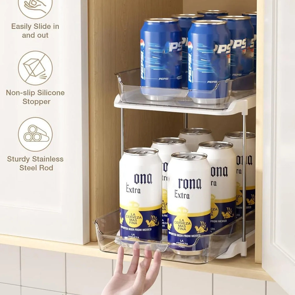 Kitchen Shelf Save Space Multi Under Sink Storage  Multifunctional Pull Out Drawer Organizer Bathroom Kitchen Accessories