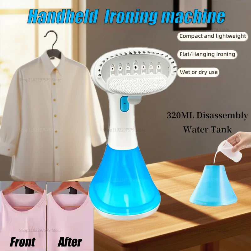 1600W Portable Steam Ironing Machine Can Quickly Heat Up For 25 Seconds. Small Household Household Steam Handheld Fabric Iron