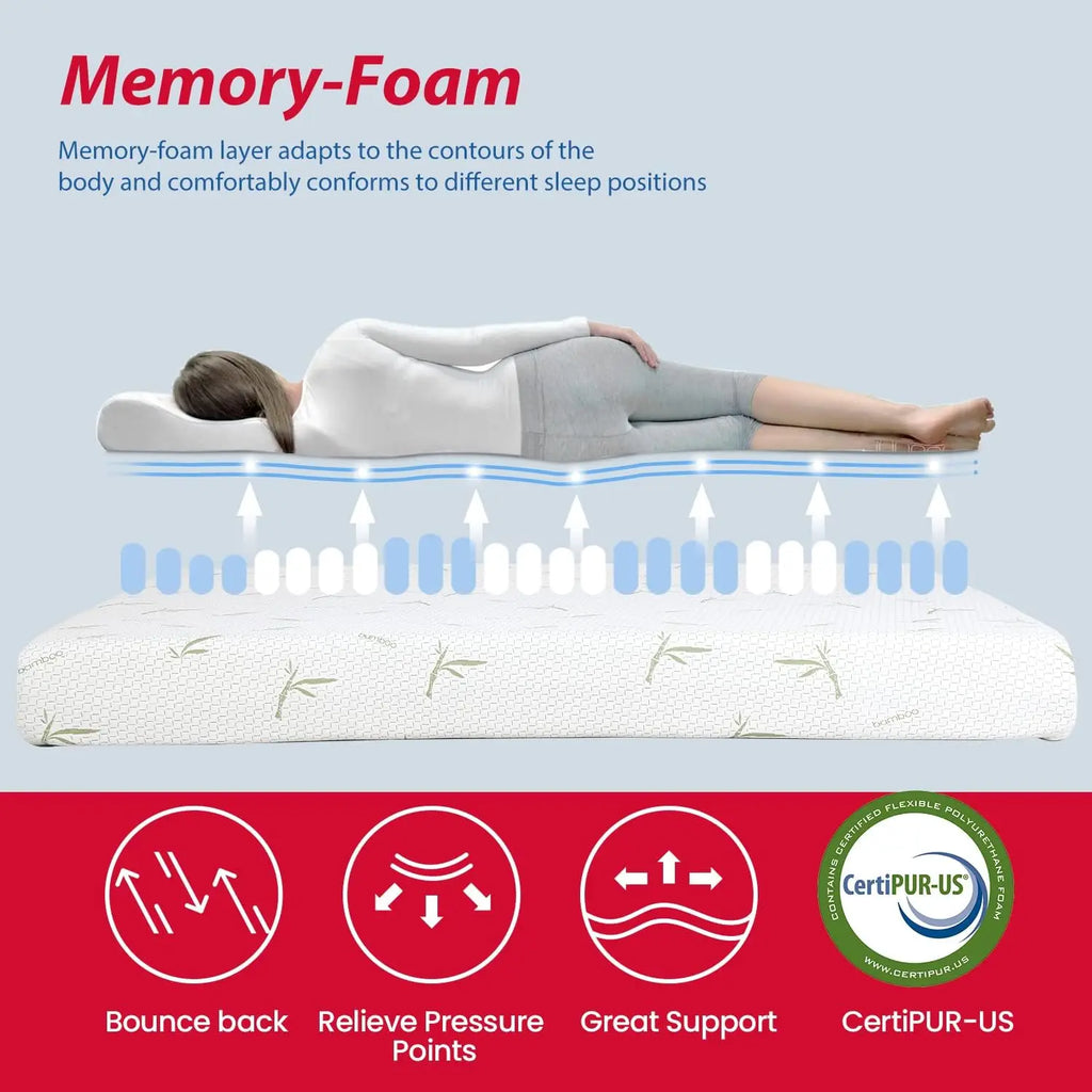 Full Mattress, 8 inch Gel Memory Foam Mattress Queen Size for Cool Sleep & Pressure Relief, Medium Firm Mattresses CertiPUR-US C