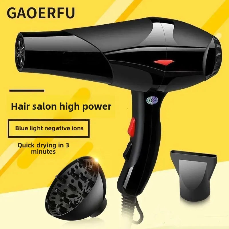 Powerful Hair Dryer For Home And Salon Non-Damaging To Hair Ideal For Students Dormitory Large Power Electric Blow Dryer