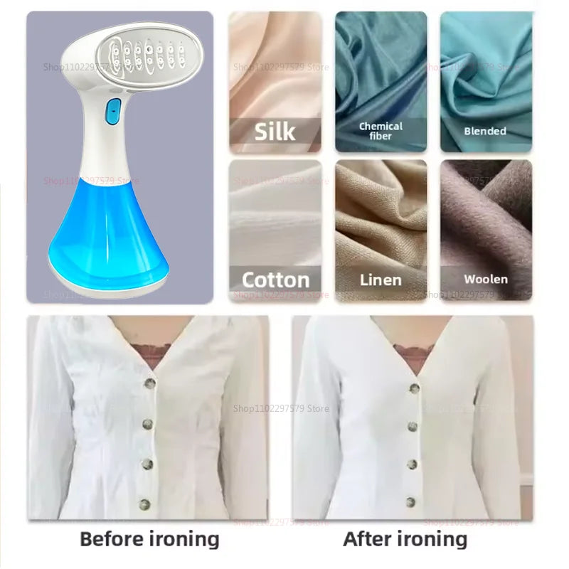 1600W Portable Steam Ironing Machine Can Quickly Heat Up For 25 Seconds. Small Household Household Steam Handheld Fabric Iron