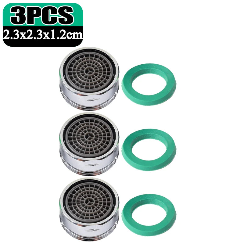 1/30x Faucet Aerator Replaceable Parts Tap Filter Nozzle Household Saving Water Kitchen Bathroom Sink Thread Faucet Bubbler