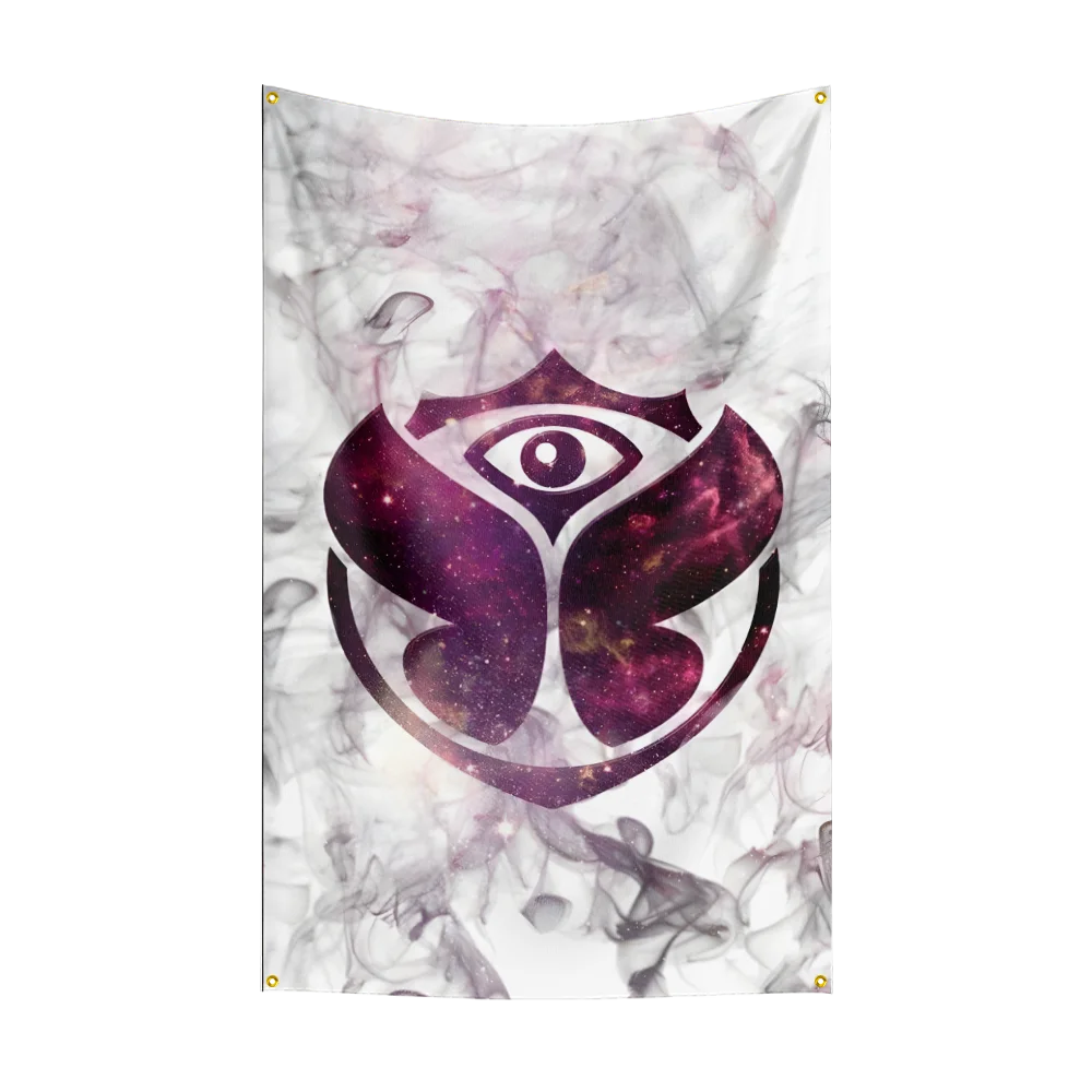 3x5 Ft Tomorrowland Music Festival Flag Polyester Printed Musics Flags for Room Garage Decor