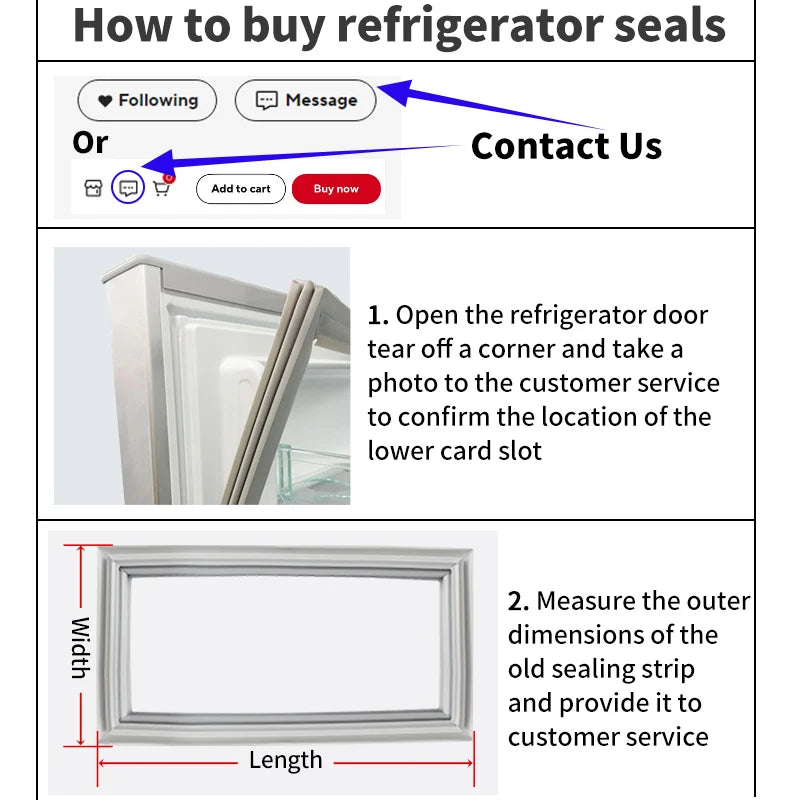3m Custom repairwares refrigerator magnetic door seal on dual zone wine cooler freezer