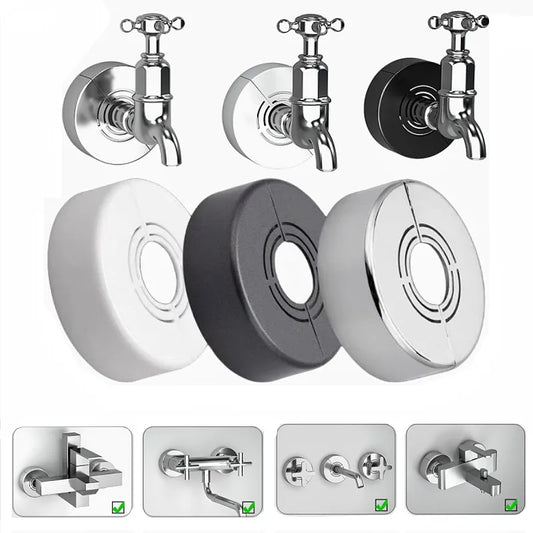 Shower Kitchen Faucet Decorative Cover Water Pipe Connector Adjustable Wall Covers Casette Heighten Valve Panel Tap Accessories