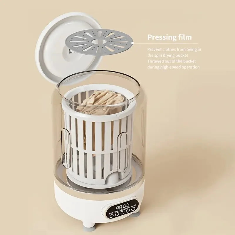 USB charging portable mini automatic washing machine can dehydrate, no need to plug in, no need to assemble