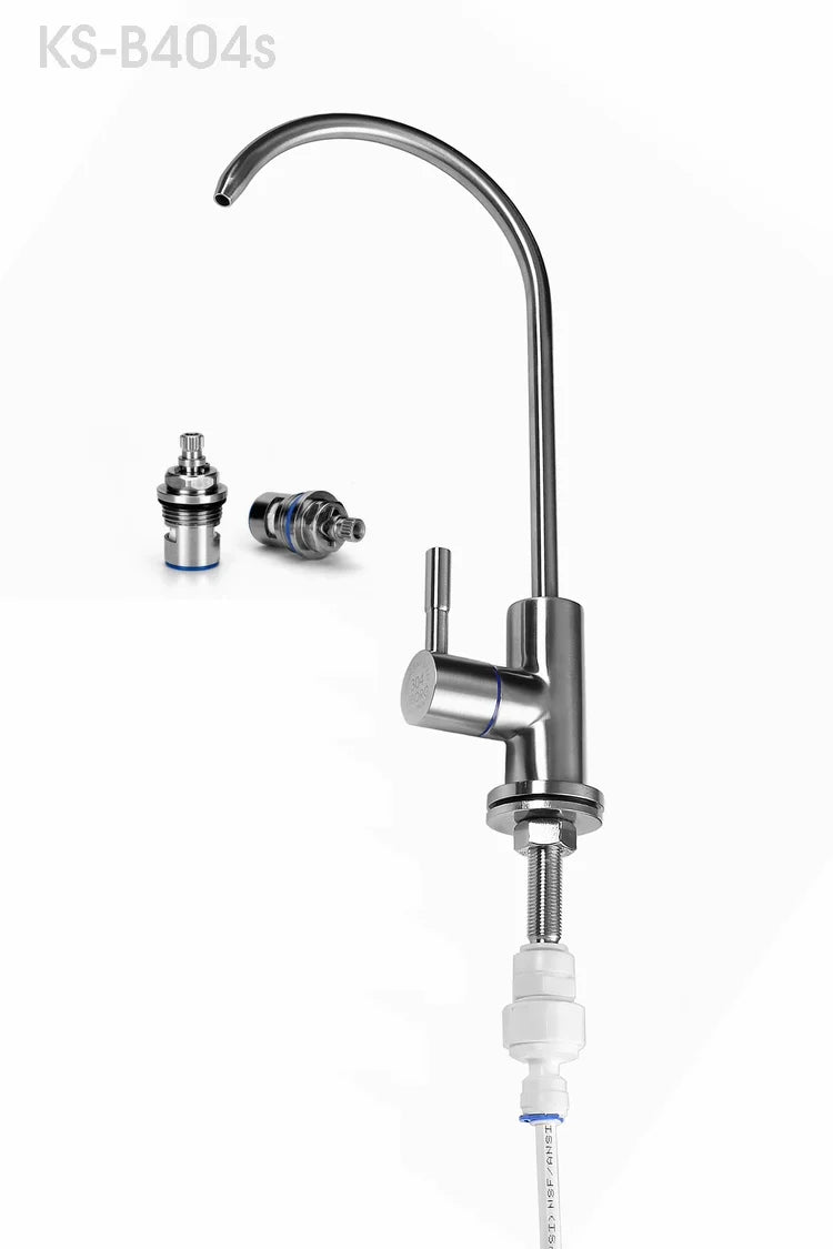 Viborg Solid 304 Stainless Steel Kitchen Filtered Drinking Water Filter Faucet Purifier Filtration Reverse Osmosis Systems Tap