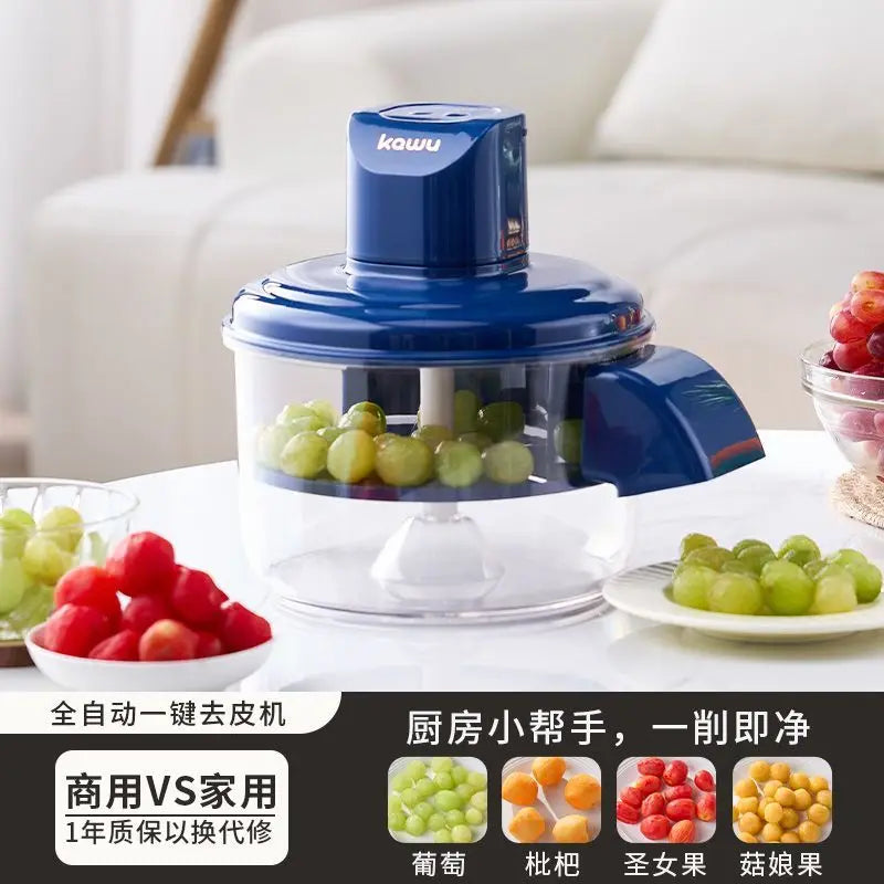 Intelligent peeling machine Automatic grape peeling machine Electric fruit peeling  electric peeler