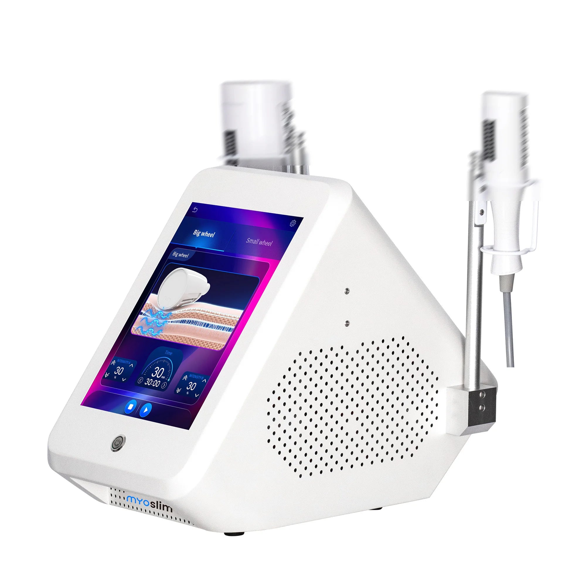 EMS 200HZ Slimming Cellulite Reduction Roller Infrared Vacuum Massage Beauty Machine 6500W Inner Ball Roller For Body Care Salon