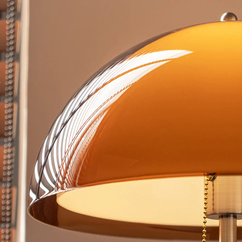 Modern Dark Brown Acrylic Lampshade Floor Lamp E27 Bulb For Parlor Bedroom EU AU US Plug Minimalist Lighting Fixtures