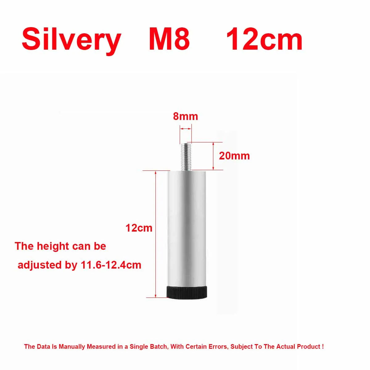 M8Furniture Height Increasing Foot Pads Washing Machines Refrigerators Height Increasing Shock-Absorbing Adjustable Support Legs