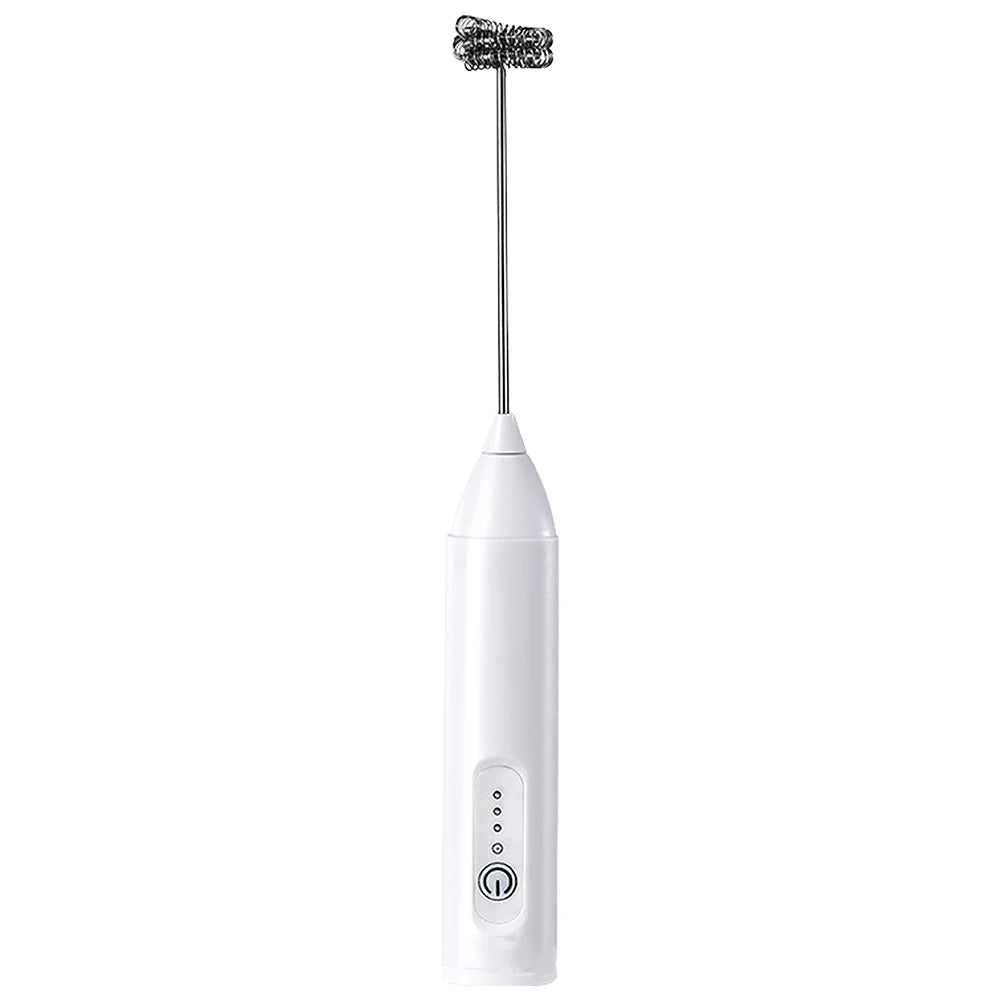 Coffee Whisk Mixer Rechargeable Electric Handle Blender Portable Coffee Cappuccino Creamer Stirrer Household Baking Tool