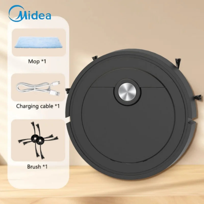 Midea Smart Sweeping Robot 3-in-1 Smart Cleaner Household Rechargeable Fully Automatic Vacuum Cleaner Dust Hair Strong Suction