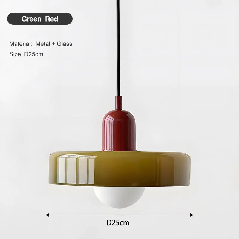 Modern Glass LED Cord Pendant Lights Interior Suspended Hanging Lamps for Dinning Room Kitchen Chandelier Lamp for Bedroom Aisle
