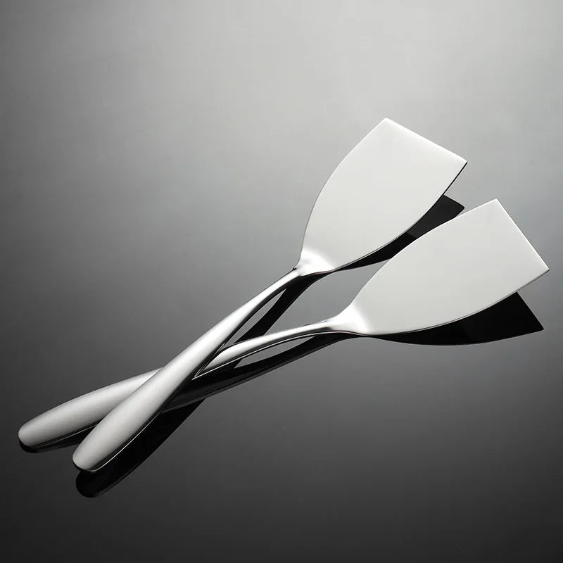 304 Stainless Steel Cooking Spatula Turner Steak Pancake Frying Shovel Multifunction Pizza Pastry BBQ Tools Kitchen Accessories