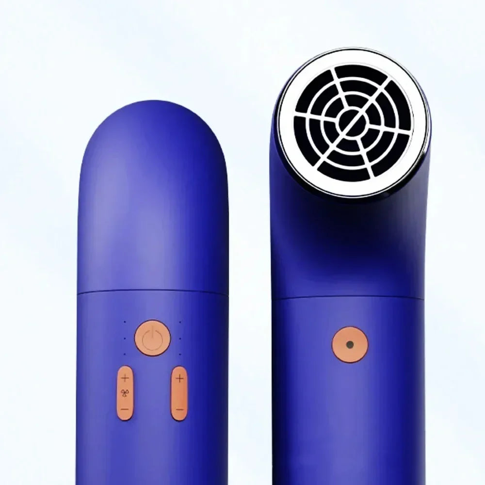 New High Speed Negative Ion Hair Dryer with Bend Tube Nozzle Quick Drying for Household Travel