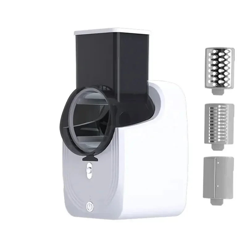 TINSOL New Multi-function Vegetable Cutter Household Kitchen Electric Vegetable Cutter Vegetable Slicer Shredder Automatic