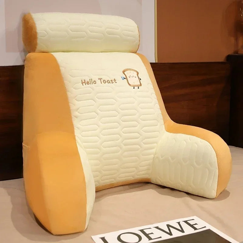 2025 Ice Shreds Pillow Panda Increase in Height Lumbar Support Detachable Washable Cushion Student Dormitories Bed Backrest