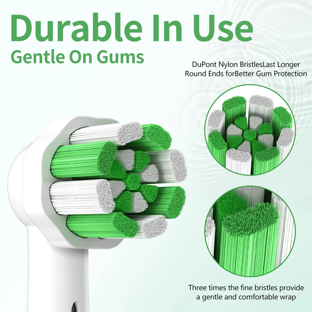 New IO replacement brush head compatible with Oral B iO series, 4PC independent packaging, deep cleaning replacement brush head