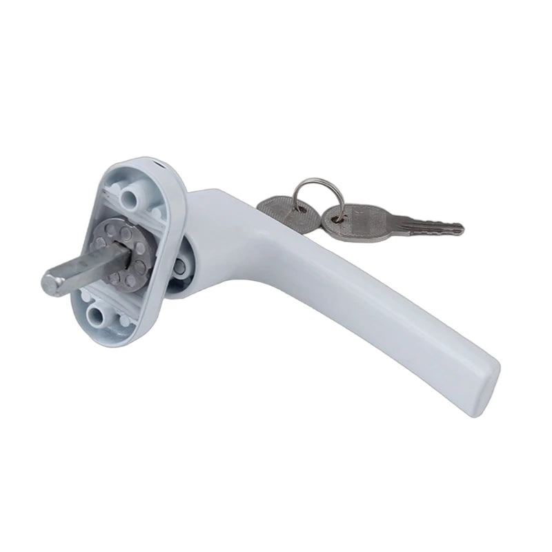 Window Handle Security set with Key Effective Protections Lockable Window Handle