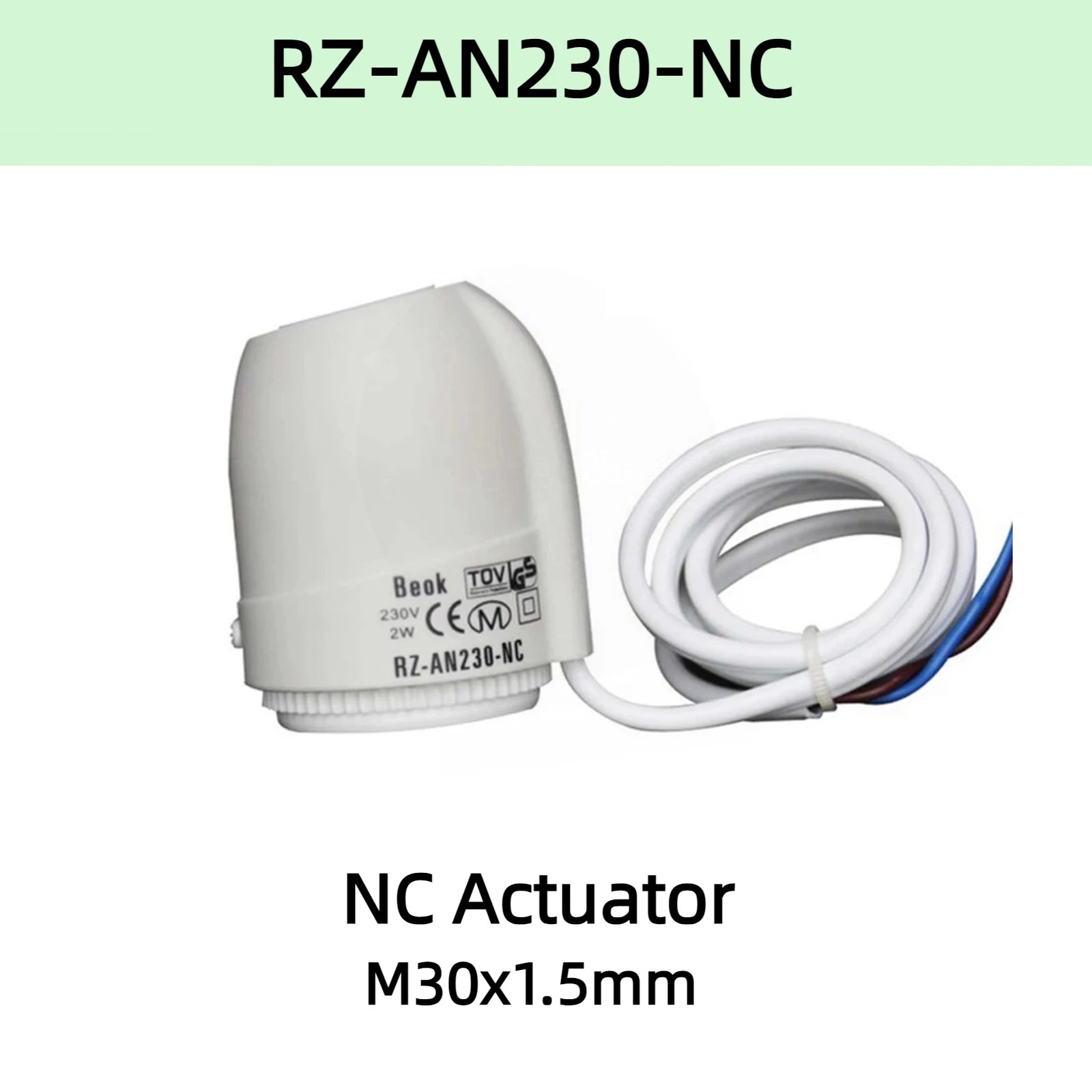 Beok Zone Heating 8-channel Wireless Thermostat Controller Central Smart Heating for Gas Boiler Water Floor Actuator System