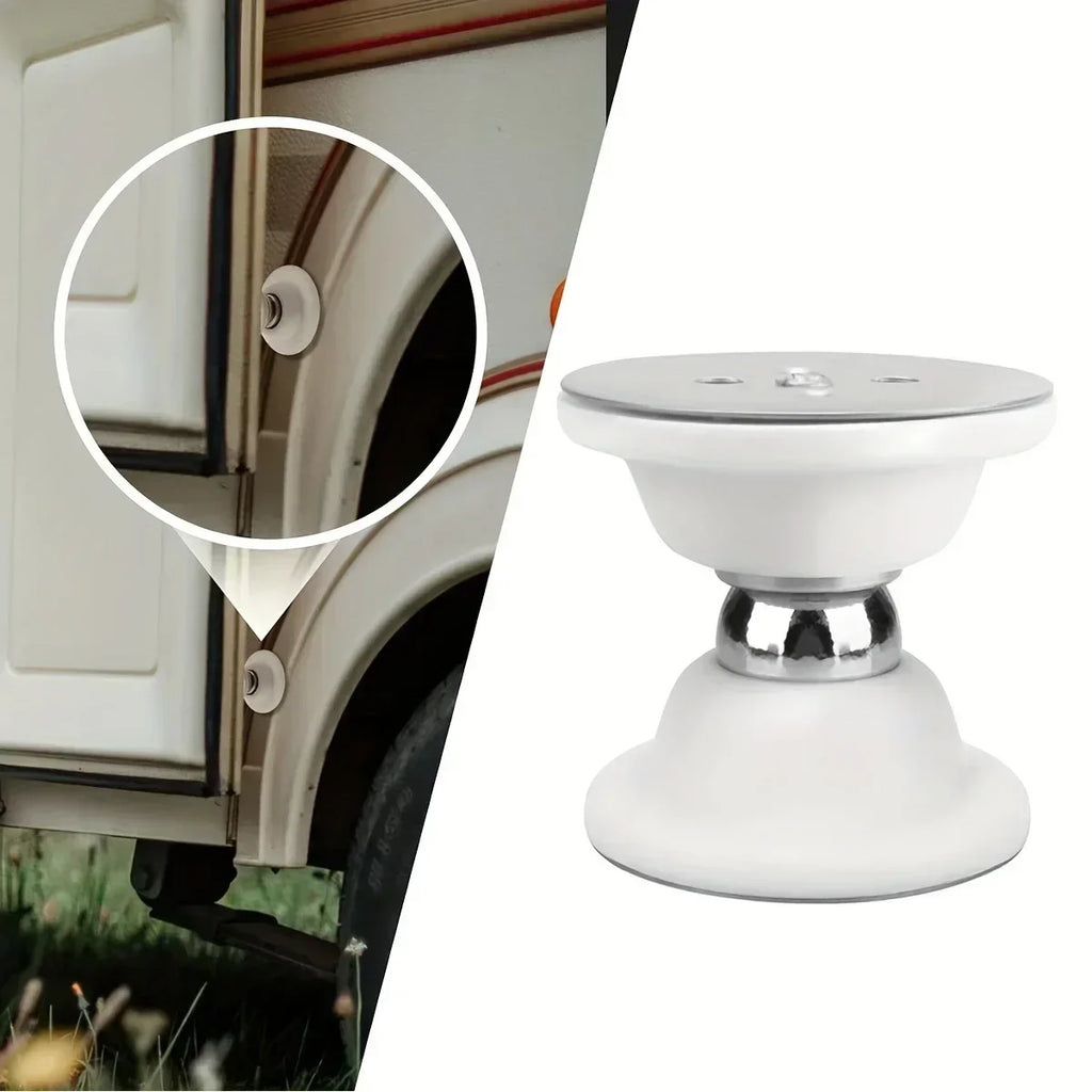 Magnetic Door Stopper Holder Free-punch Kitchen Door Stop Silicone  Anti Collision Windproof Household  Accessories Retainer