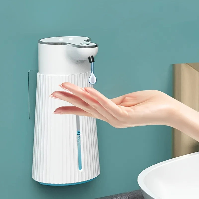 400ML Light Display Wall-Mounted Desktop Infrared Automatic Smart Sensor Soap Dispenser Hand Dish Sanitizer Pump Washing Machine